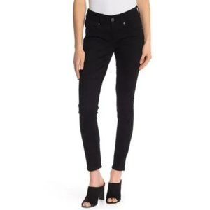 Seven7 | Tummyless Fawn Black Super Skinny Stretch Jeans | Black | 12